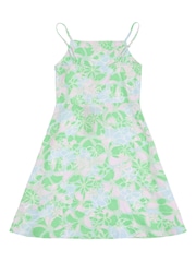 Jack Wills Green Mini Green Tie Strap Dress - Image 6 of 9