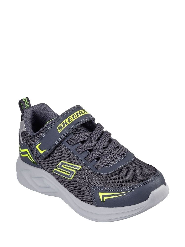 Skechers Grey Mazematics Trainers - Image 1 of 2