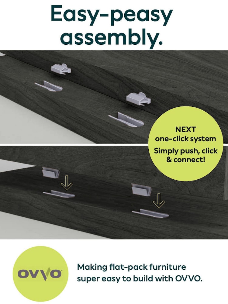 Black Marlow Oak Effect Bookcase - Image 11 of 11