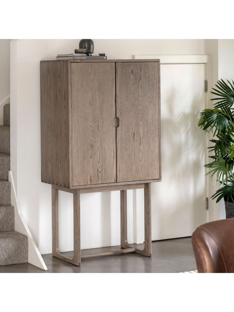 Gallery Home Brown Neston Cocktail Cabinet - Image 1 of 7
