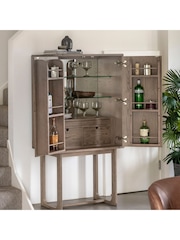 Gallery Home Brown Neston Cocktail Cabinet - Image 4 of 7