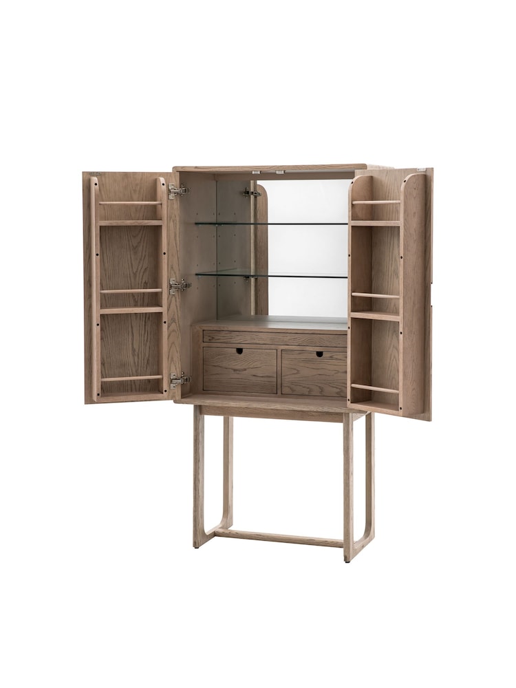 Gallery Home Brown Neston Cocktail Cabinet - Image 7 of 7
