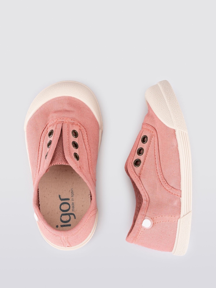 Igor Lona Canvas Plimsolls Shoes - Image 3 of 6
