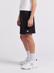 Lee Black Boys 100% Cotton Badge Shorts - Image 3 of 5