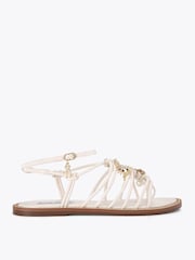 Steve Madden Cream La Charmer Sandals - Image 1 of 4
