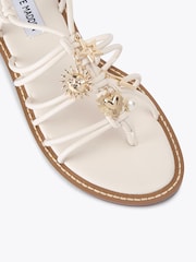 Steve Madden Cream La Charmer Sandals - Image 3 of 4