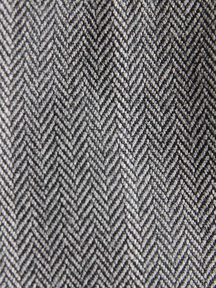 Grey EDIT Wide Pinstripe Smart Trousers - Image 10 of 10