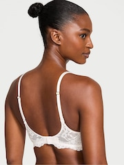 Victoria's Secret Coconut White Half Pad Plunge Lace Bra - Image 2 of 3