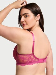 Victoria's Secret Luscious Rose Pink Lace Full Cup Bra - Image 2 of 3