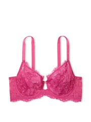 Victoria's Secret Luscious Rose Pink Lace Full Cup Bra - Image 3 of 3