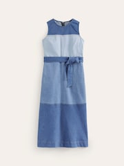 Boden Blue Hotch Denim Midi Dress - Image 5 of 5