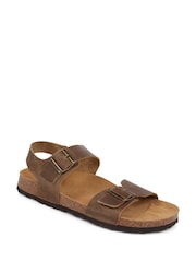 Grün - Jones Bootmaker – Woburn – Sandalen aus Leder, Braun - Bild 3 von 6