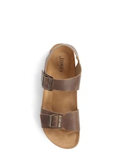 Grün - Jones Bootmaker – Woburn – Sandalen aus Leder, Braun - Bild 5 von 6