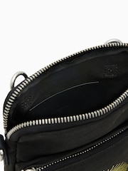 AllSaints Black/Yellow Falcon Bag - Image 4 of 6