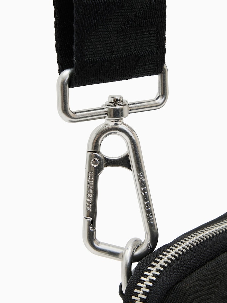 AllSaints Black/Yellow Falcon Bag - Image 6 of 6