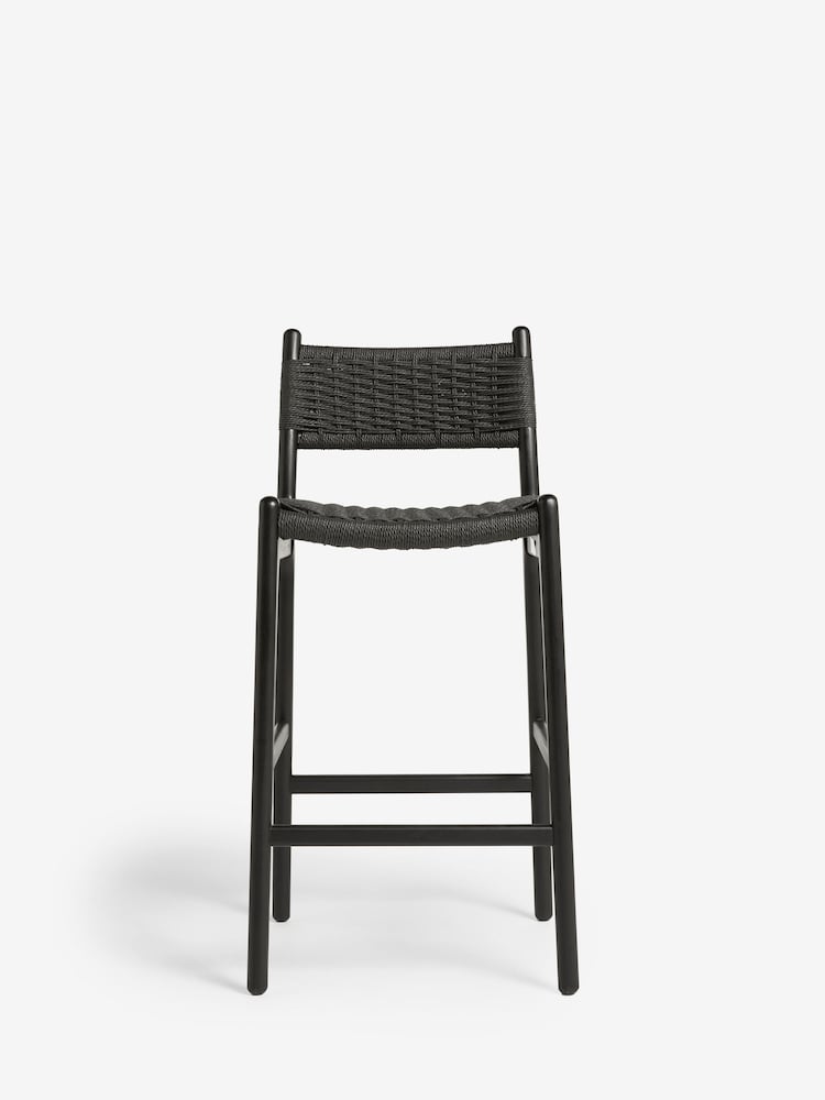 Black Otto Bar Stool - Image 2 of 7
