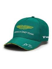 Fanatics Kids Green Aston Martin Aramco Cognizant F1 2024 Fernando Alonso Team Cap - Image 1 of 3