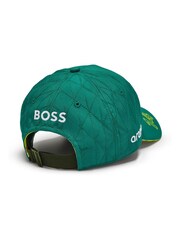 Fanatics Kids Green Aston Martin Aramco Cognizant F1 2024 Fernando Alonso Team Cap - Image 2 of 3