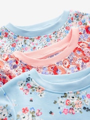 Multi Cath Kidston Floral Pyjamas 3 Pack - Image 8 of 9