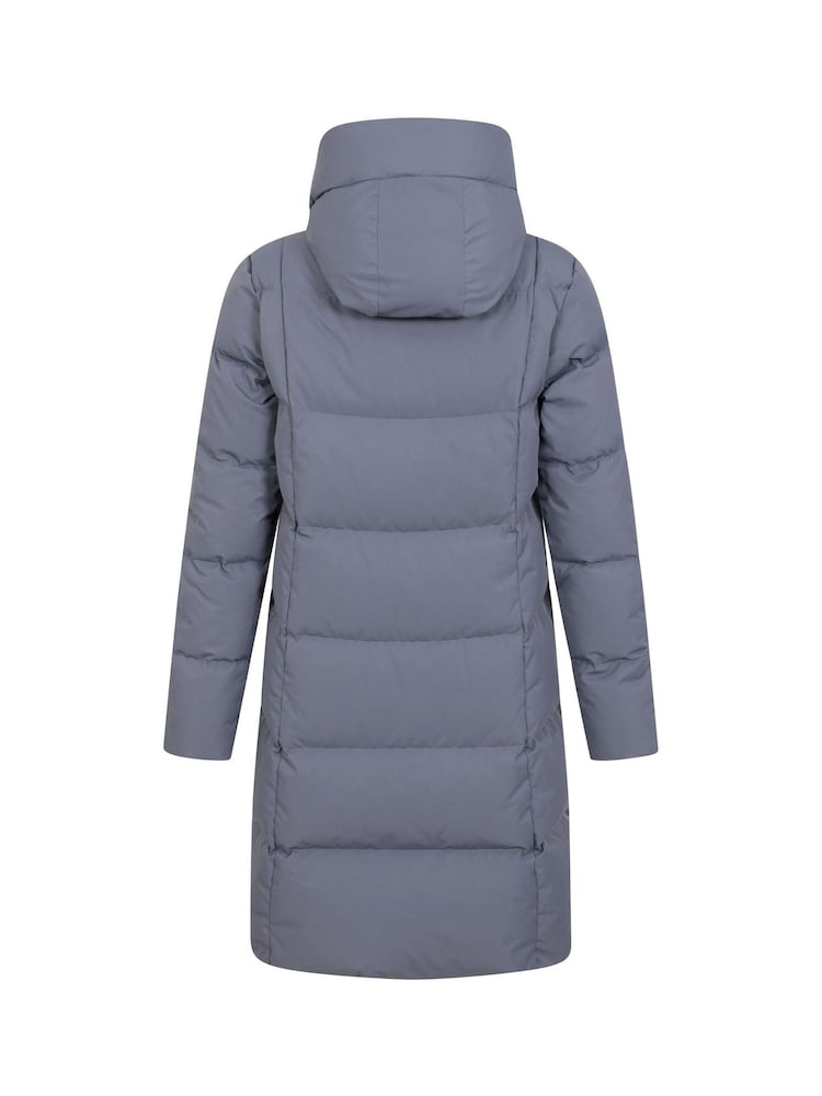 Mountain Warehouse Grey Womens Cosy Wrap II Extreme Water Resistant Down Jacket - Image 2 of 4