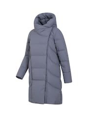 Mountain Warehouse Grey Womens Cosy Wrap II Extreme Water Resistant Down Jacket - Image 4 of 4
