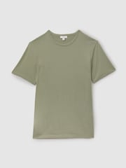 Reiss Sage Melrose Cotton Crew Neck T-Shirt - Image 2 of 5