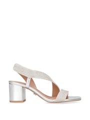 Plateado - Sandalias con tacón Gala de Carvela - Imagen 2 de 5
