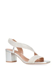 Plateado - Sandalias con tacón Gala de Carvela - Imagen 3 de 5