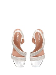 Plateado - Sandalias con tacón Gala de Carvela - Imagen 5 de 5