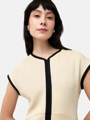 Jigsaw Heavy Crepe Zip Column Dress - Image 2 of 6