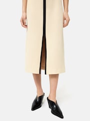 Jigsaw Heavy Crepe Zip Column Dress - Image 3 of 6