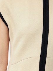 Jigsaw Heavy Crepe Zip Column Dress - Image 6 of 6