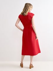 Phase Eight Red Elvira Red Dress - Image 3 of 7