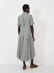 Crew Clothing Green Short Sleeve Shirt Dress - Image 2 of 5