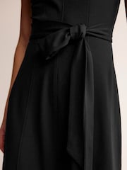 Boden Black Nicola High Neck Ponte Dress - Image 2 of 5