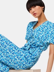 Whistles Blue Hazy Coral Jumpsuit - Image 4 of 5