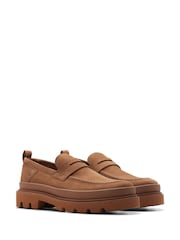 Clarks Brown Nubuck Badell Step Shoes - Image 5 of 7