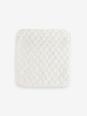 Delicate Floral Muslin Baby Fleece Blanket - Image 2 of 5