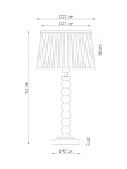 Copper Bobbin Table Lamp - Image 5 of 5