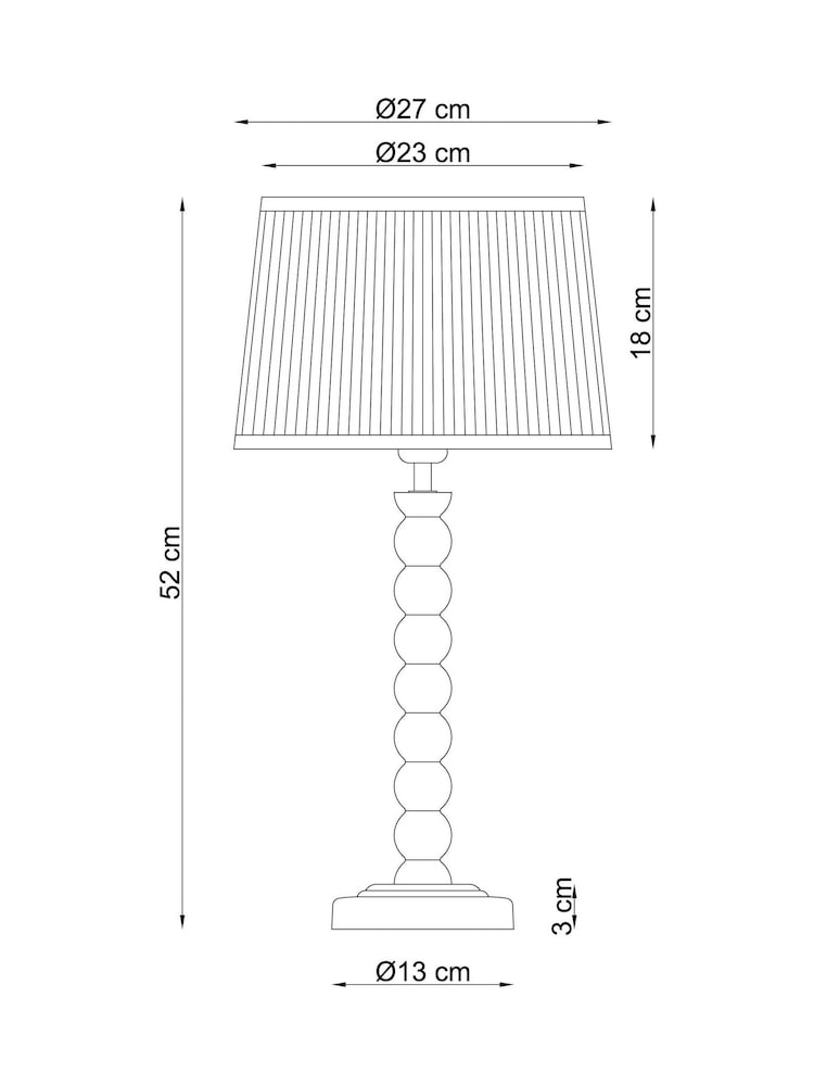 Copper Bobbin Table Lamp - Image 5 of 5