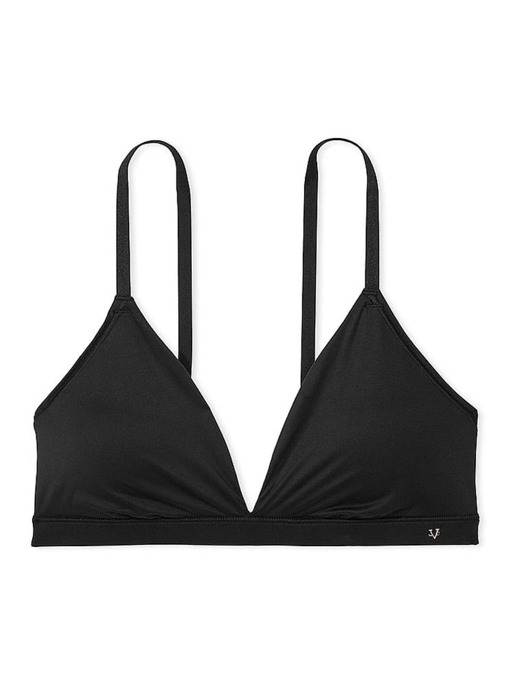 Victoria's Secret Black FeatherSoft™ Triangle Bralette - Image 3 of 3 Victoria's Secret Black FeatherSoft™ Triangle Bralette - Image 3 of 3