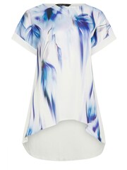 M&Co White Turn Back T-Shirt With Jersey Back - Image 5 of 5