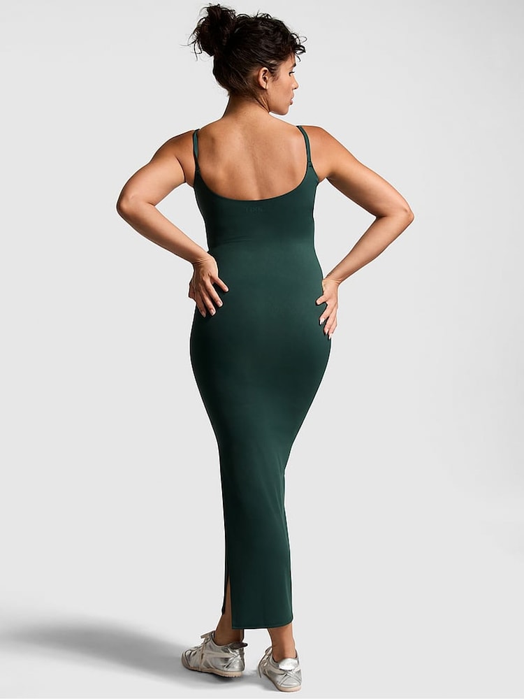 Victoria's Secret PINK Deep Forest Green Relay Maxi Dress - Image 2 of 3 Victoria's Secret PINK Deep Forest Green Relay Maxi Dress - Image 2 of 3