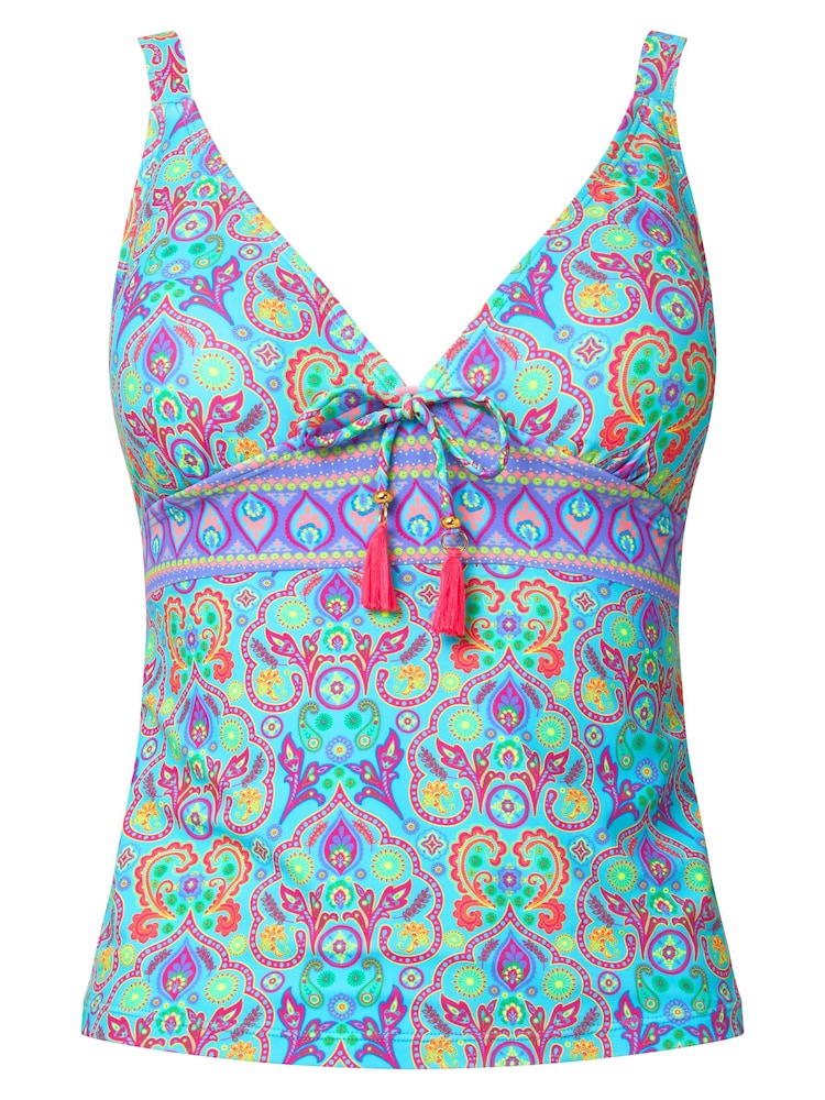 Joe Browns Tankini-Top mit leuchtemdem Kachelmuster - Bild 4 von 4 Joe Browns Tankini-Top mit leuchtemdem Kachelmuster - Bild 4 von 4