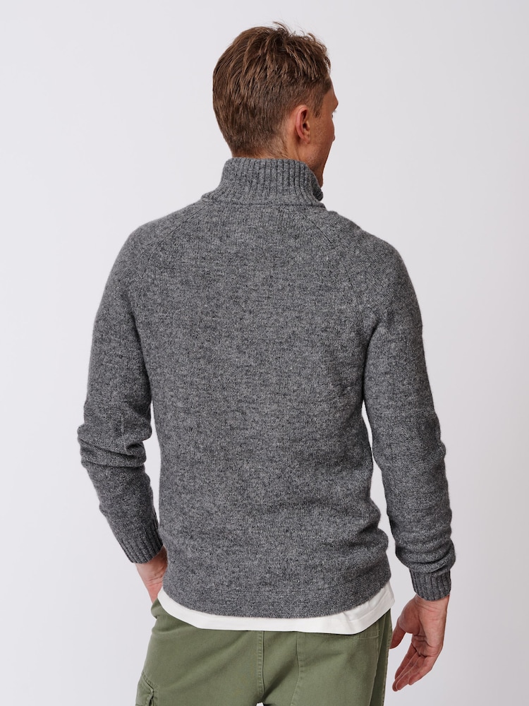Aubin Bream Quarter Zip Wool Jumper - Image 2 of 5