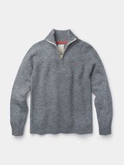 Aubin Bream Quarter Zip Wool Jumper - Image 5 of 5