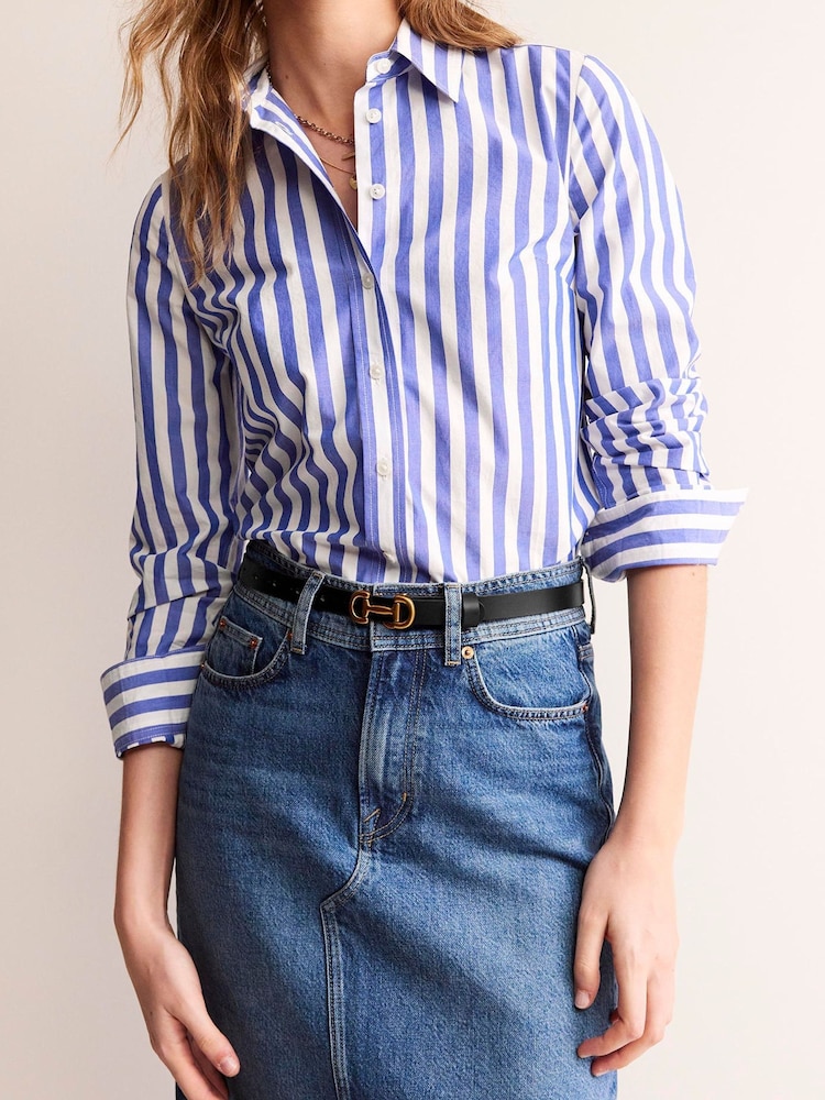 Negro - Boden Iris Skinny Snaffle Trim Belt - Imagen 3 de 3