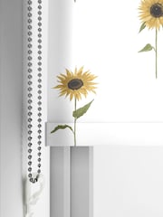 Sophie Allport White Sunflowers Made to Measure Roller Blinds - Image 3 of 6