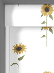 Sophie Allport White Sunflowers Made to Measure Roller Blinds - Image 5 of 6