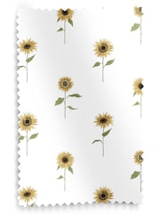 Sophie Allport White Sunflowers Made to Measure Roller Blinds - Image 6 of 6